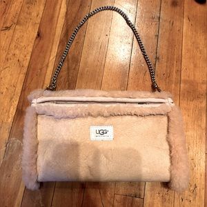 UGG Suede Hand Muff Purse